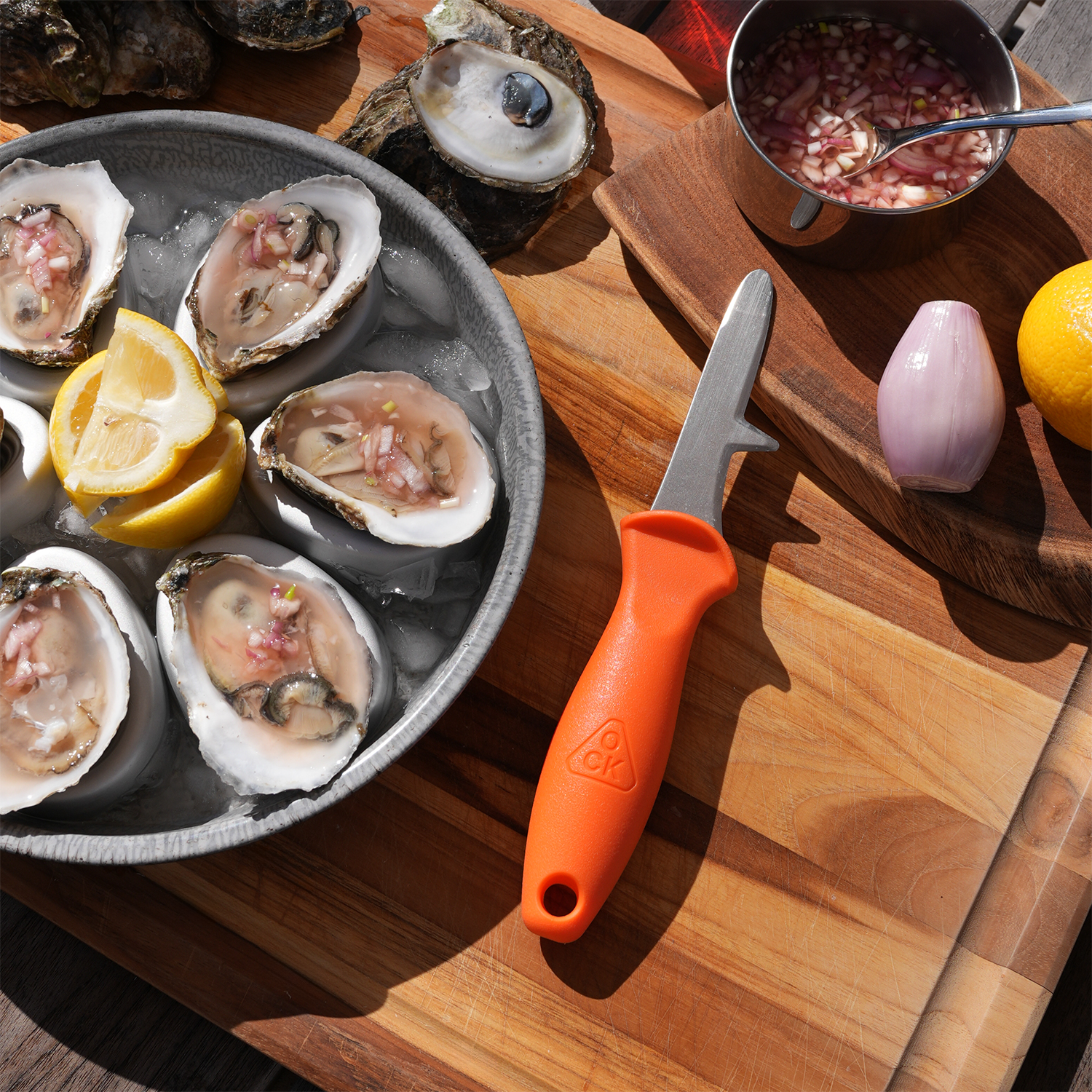 OCK Oyster Knife – Professional Oyster Shucking Tool